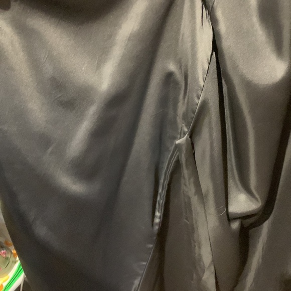 Womens Male Black Ranch Mink “swing” coat. Sz 16. - Picture 2 of 9